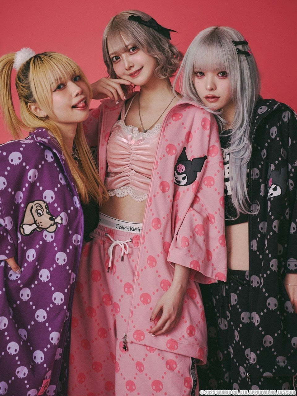 【GALFY×KUROMI】ドクロだらけ夏セットアップ