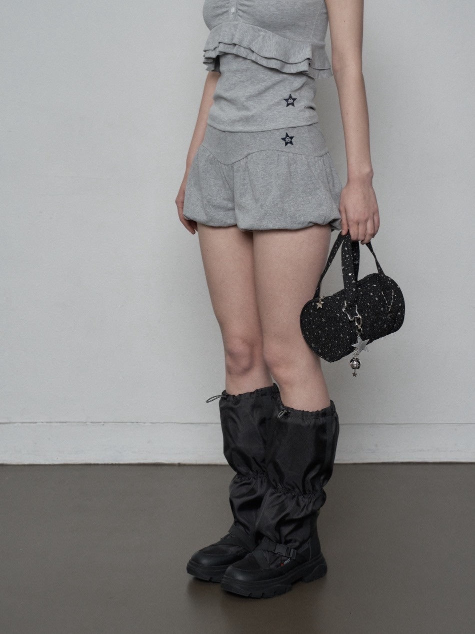 【SETUP‐EXE】VOLUME SHORT PANTS / 【セットアップエグゼ】ボリュームショートパンツ