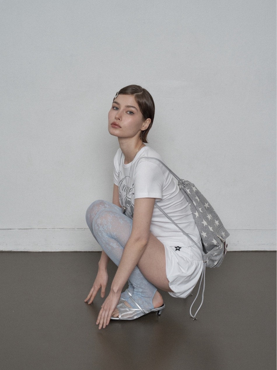 【SETUP‐EXE】STAR POCKET GYM SACK / 【セットアップエグゼ】スターポケットリュック