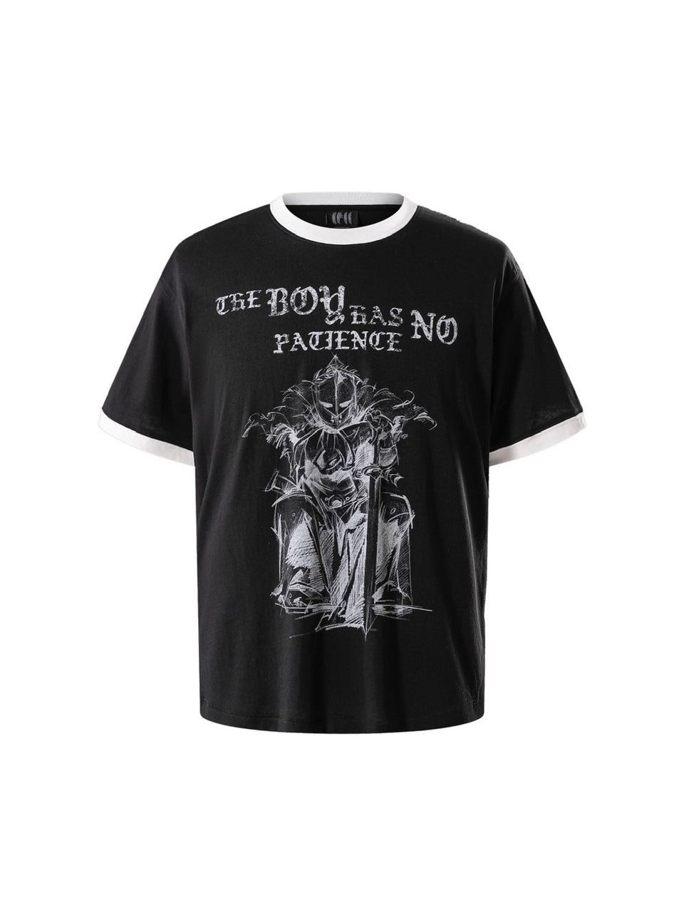 The Boy Has No Patience】LUMINOUS DAWN SKETCH KNIGHT TEE / 【ザ