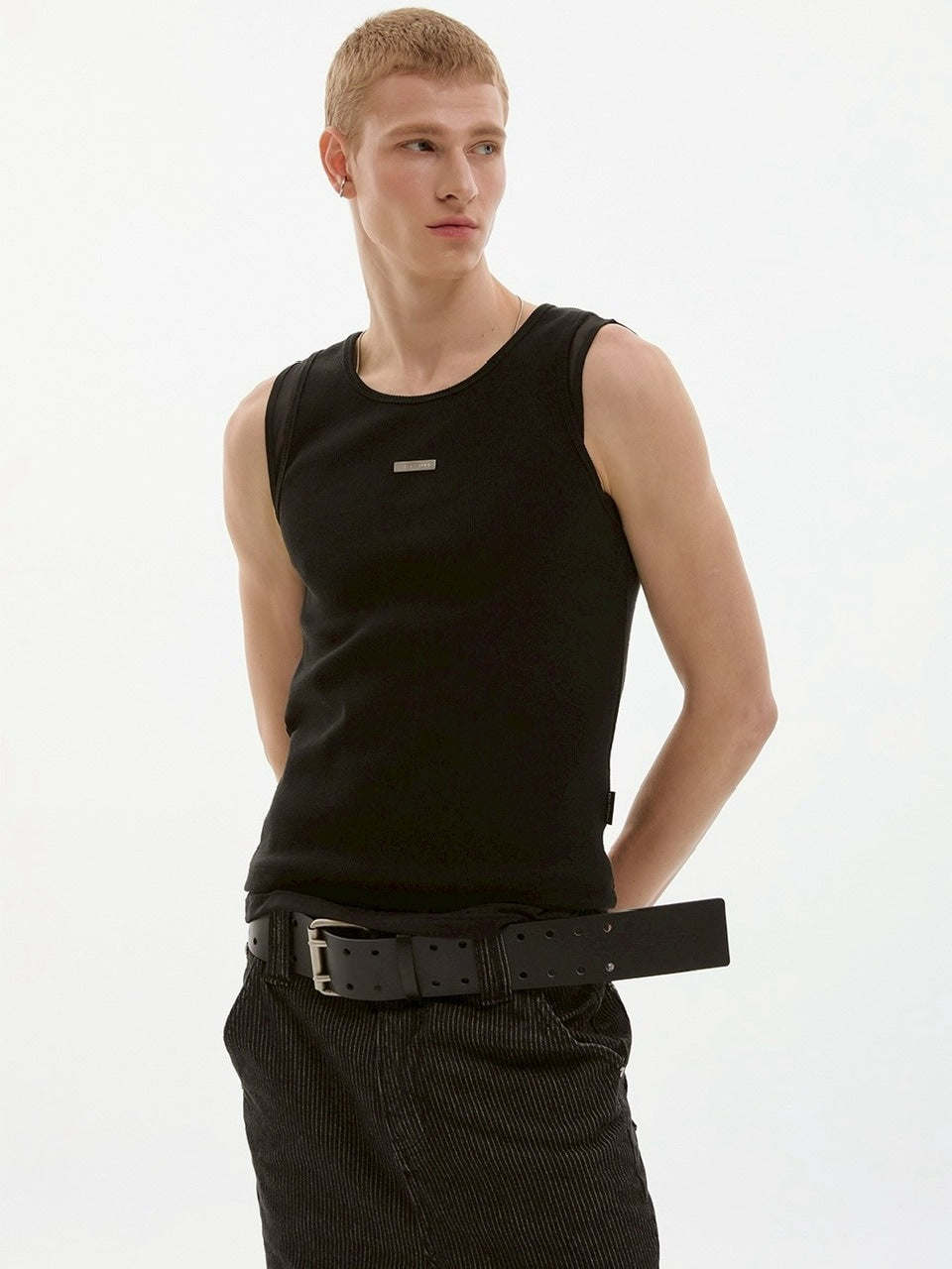 【ESC STUDIO】bulky leather belt/ 【イーエスシーステュディオ】バルキーレザーベルト