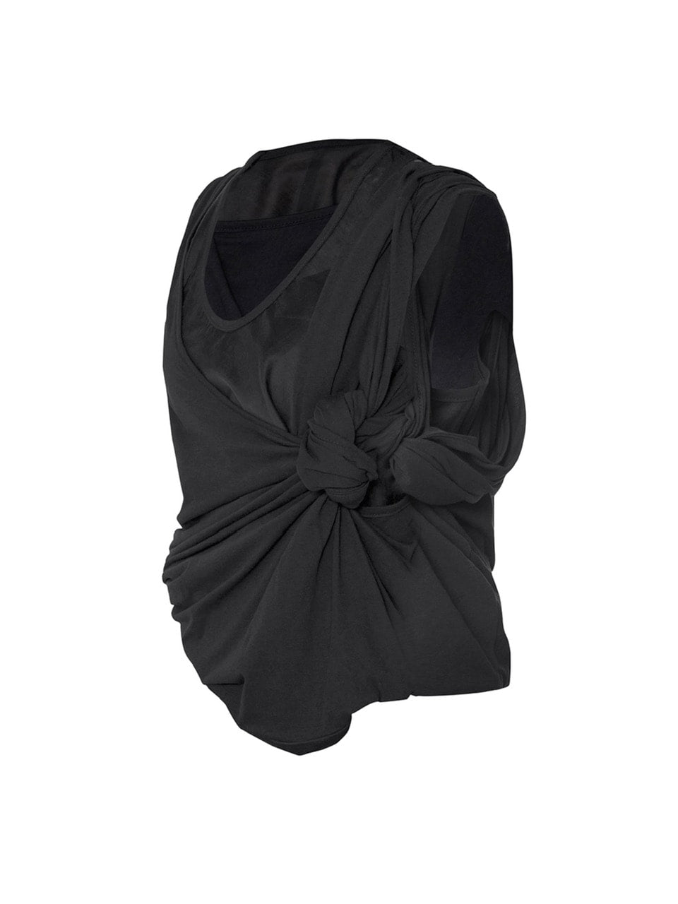 【FLAREUP】Asymmetrical Layered Sleeveless