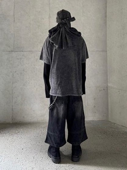 【roaringrad】CRUSADER WASHED OVER T-SHIRT / 【ロアリングラド】クルセイダーウォッシュドオーバー半袖Tシャツ