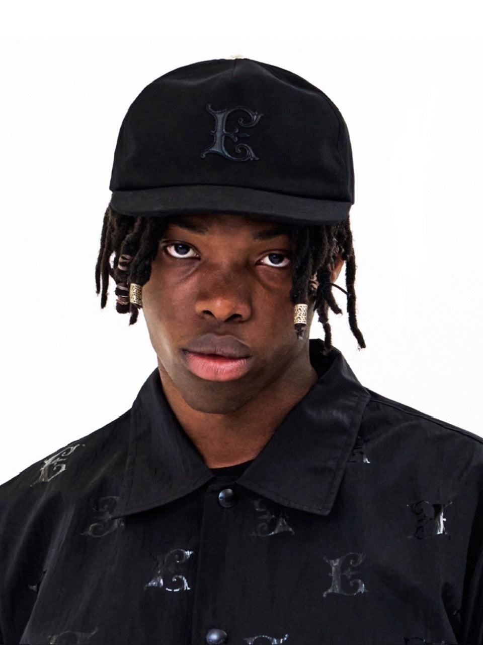 【E RIN AI E】NOUVEAU E DENIM DAD CAP