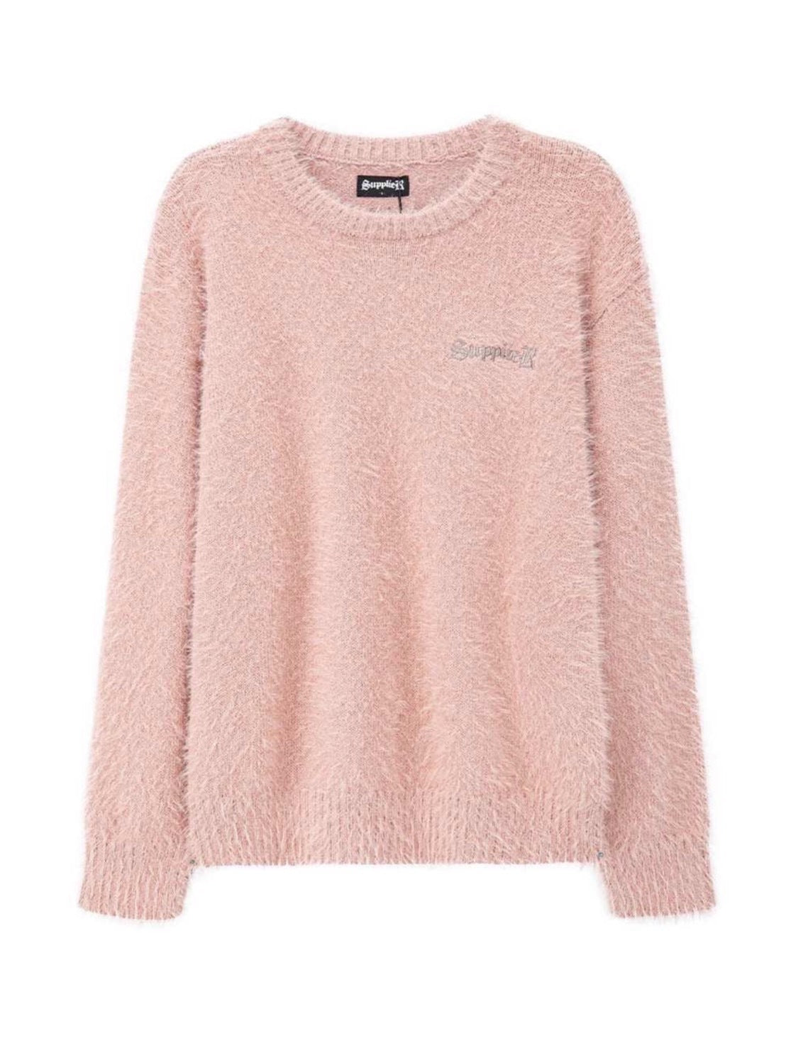 【SUPPLIER】Cross Shaggy Knit / 【サプライヤー】クロスロゴシャギーニット