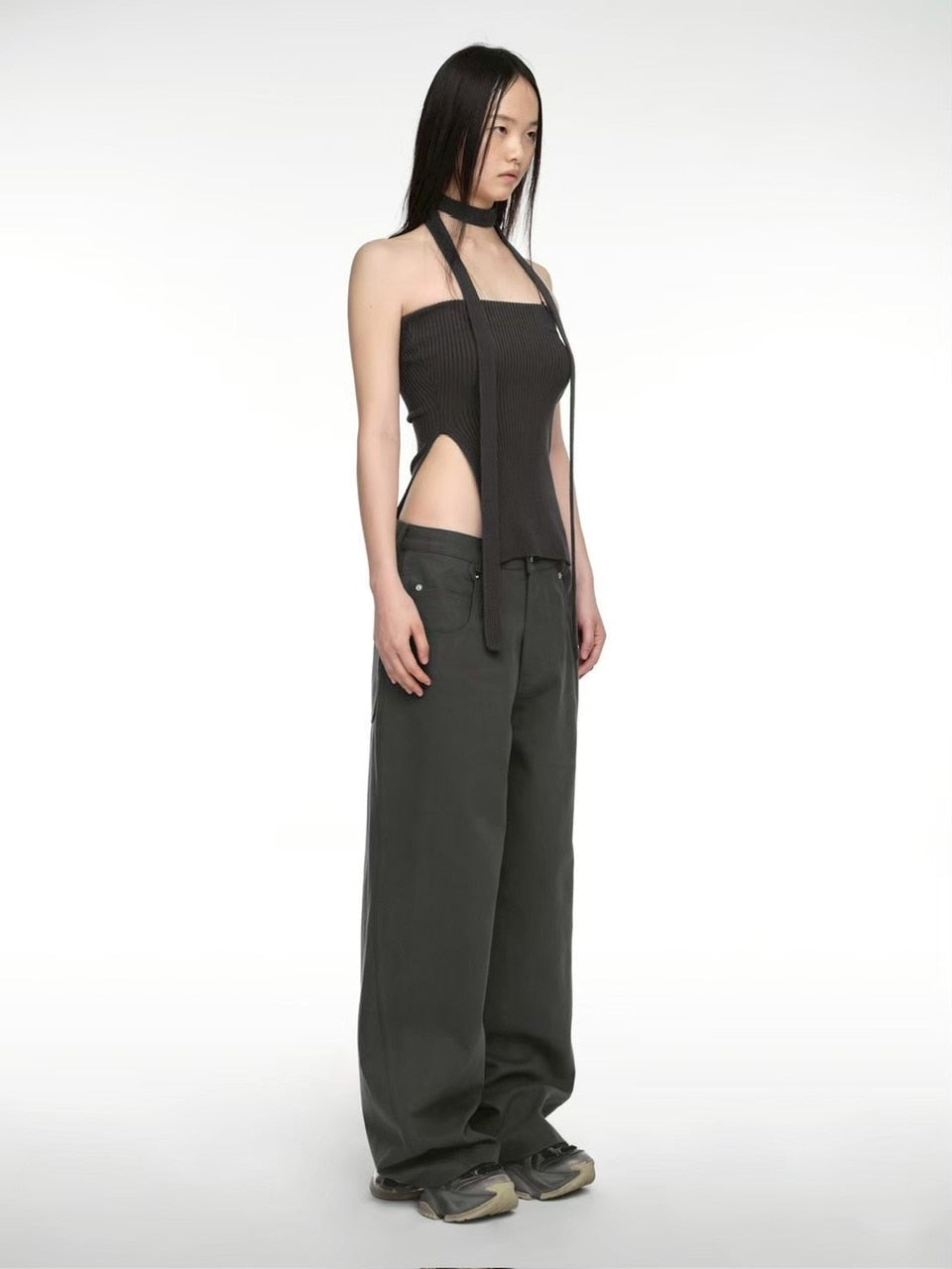 【NACHE】STRAP KNIT TANK TOP