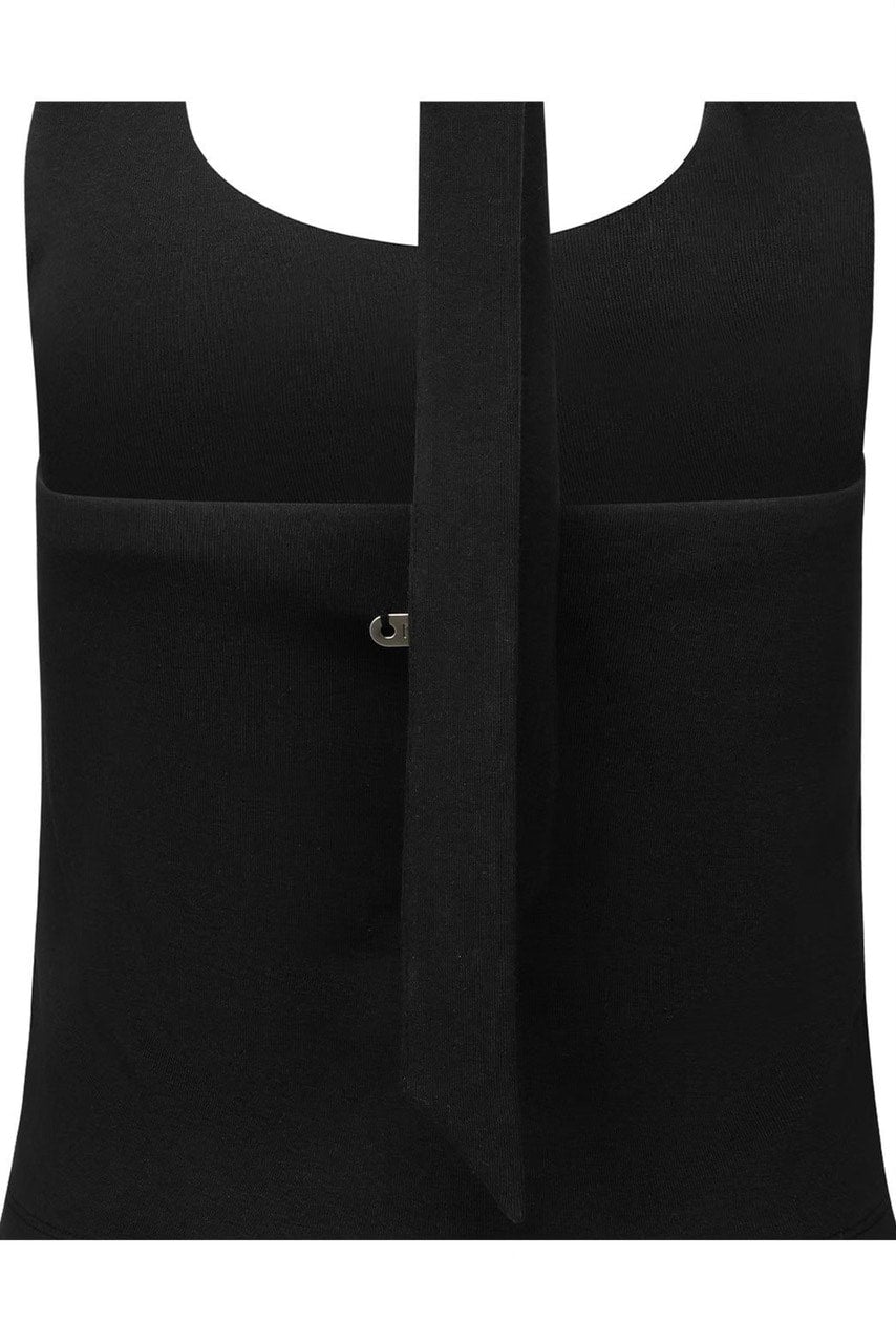 【NACHE】DRAWING HALTER SLEEVELESS