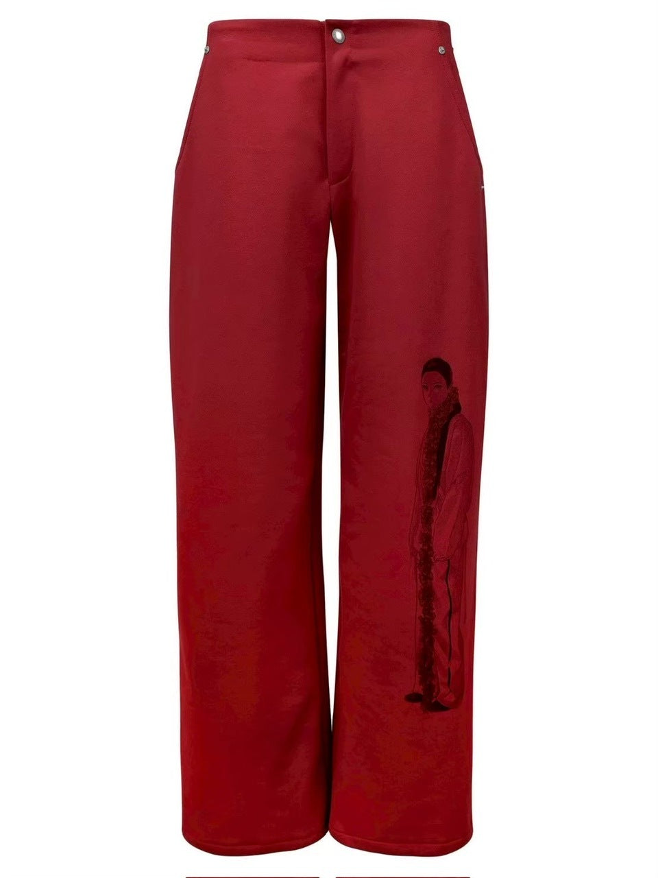 【NACHE】DRAWING SWEAT PANTS (UNISEX)