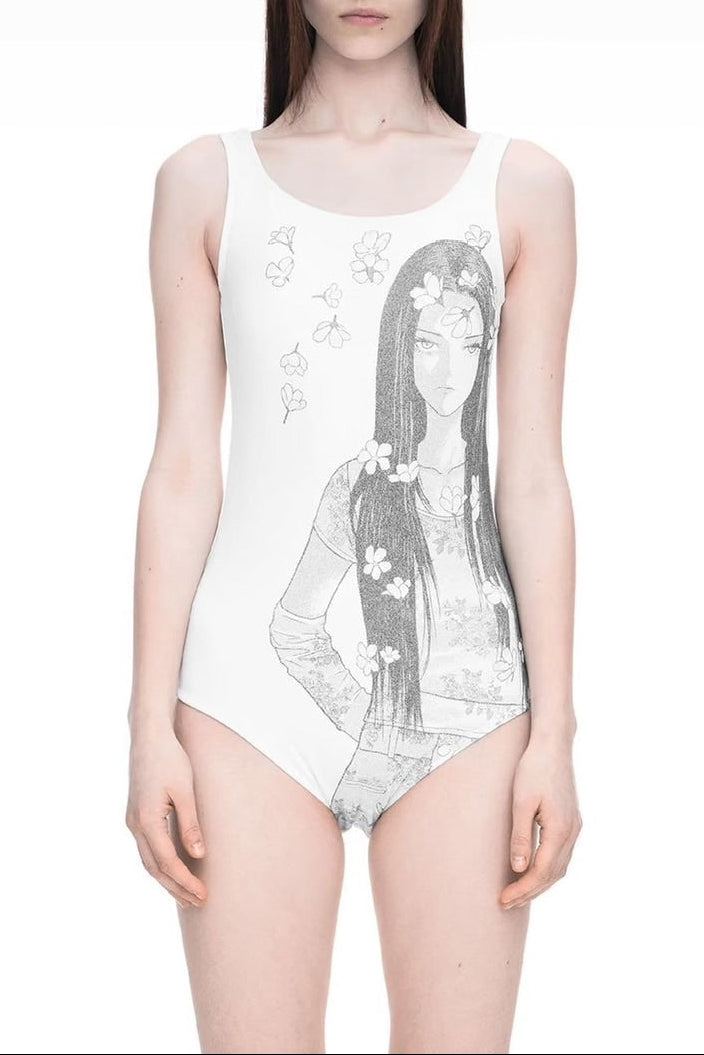 【NACHE】DRAWING SWIM SUIT