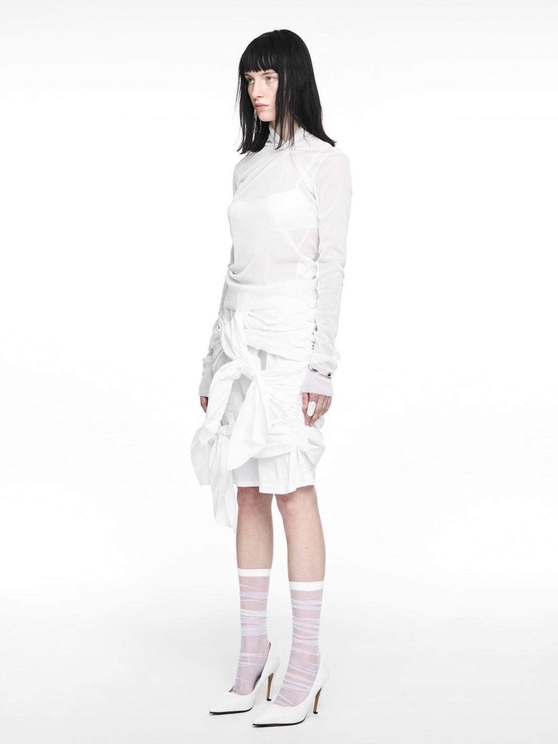 【NACHE】PULLED NECK LONG SLEEVE