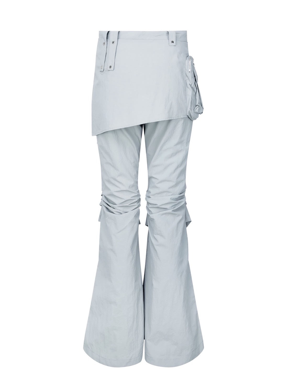 【NACHE】BOOTS CUT SKIRT PANTS (UNISEX)