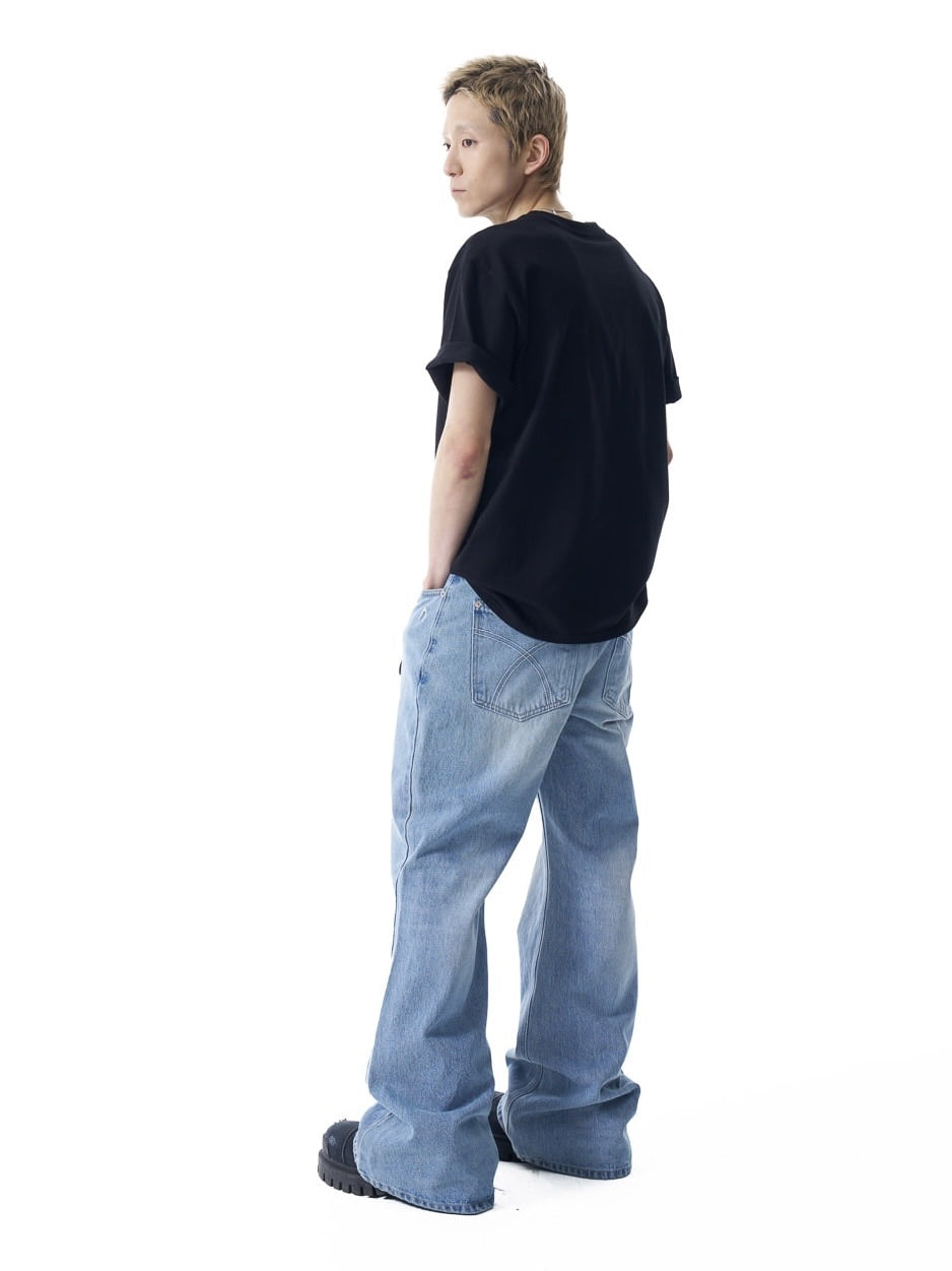 【AAKAM】Studded CROS2 Half Top