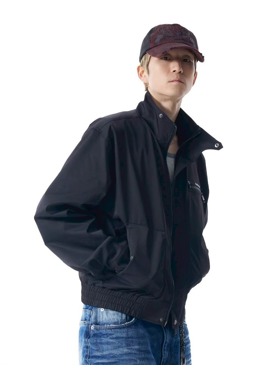 【AAKAM】VTG Washed Damage Ball Cap
