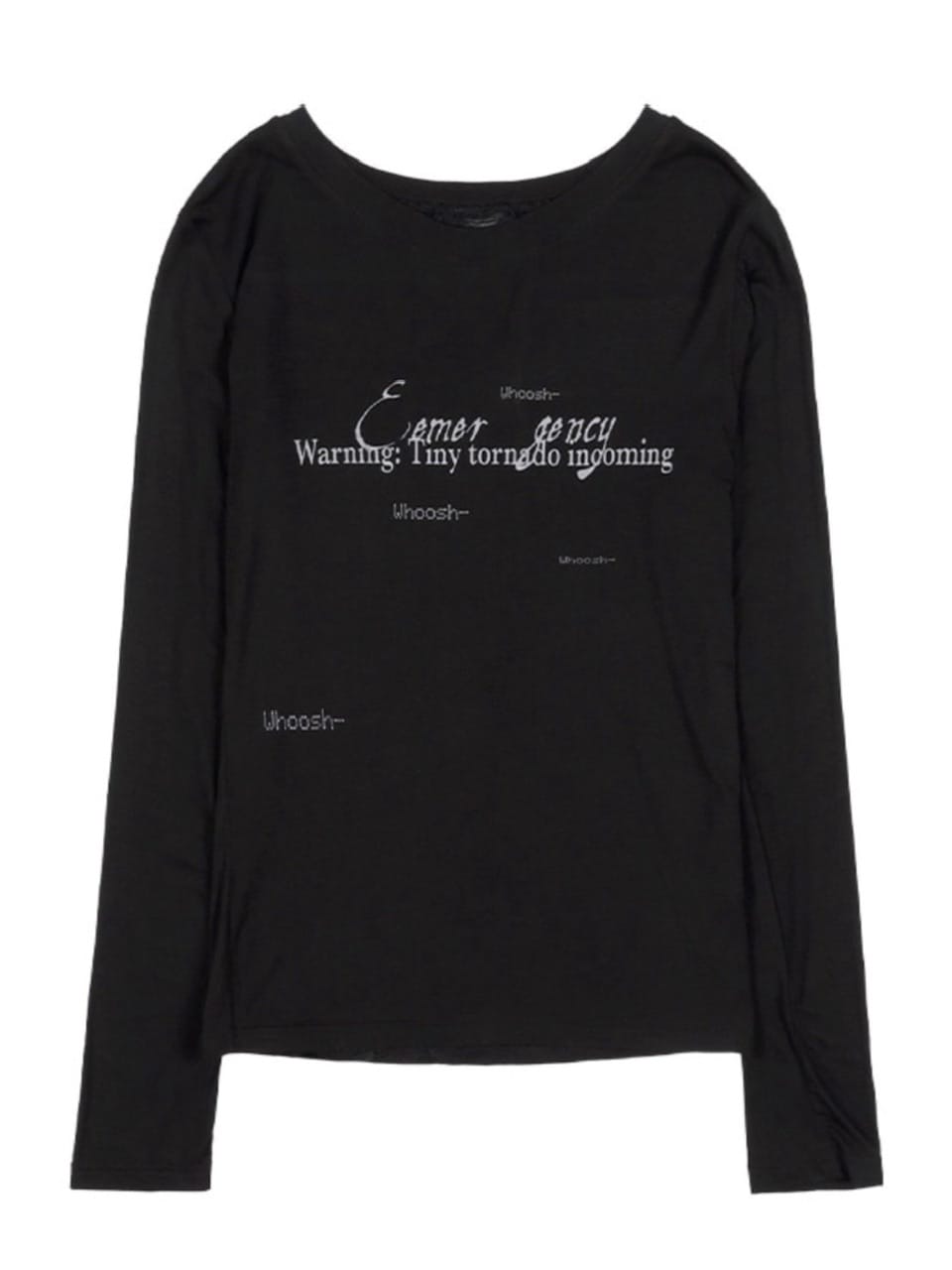 【FANCY CLUB】BACK CROSS LONG SLEEVE / 【ファンシークラブ】バッククロス長袖Ｔシャツ