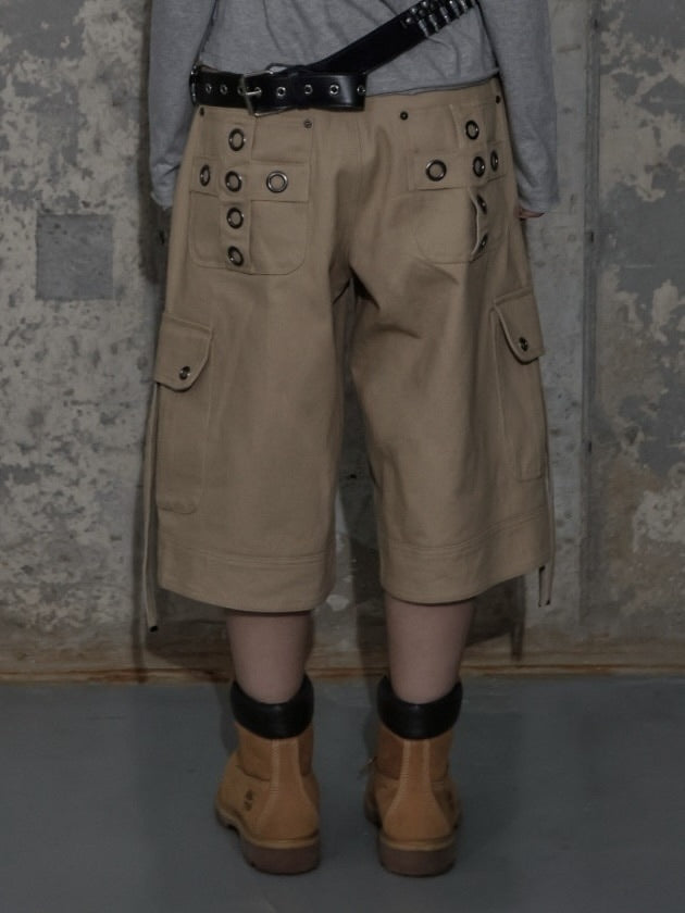 【FANCY CLUB】CROSS POCKET BERMUDA PANTS / 【ファンシークラブ】クロスポケットバミューダパンツ