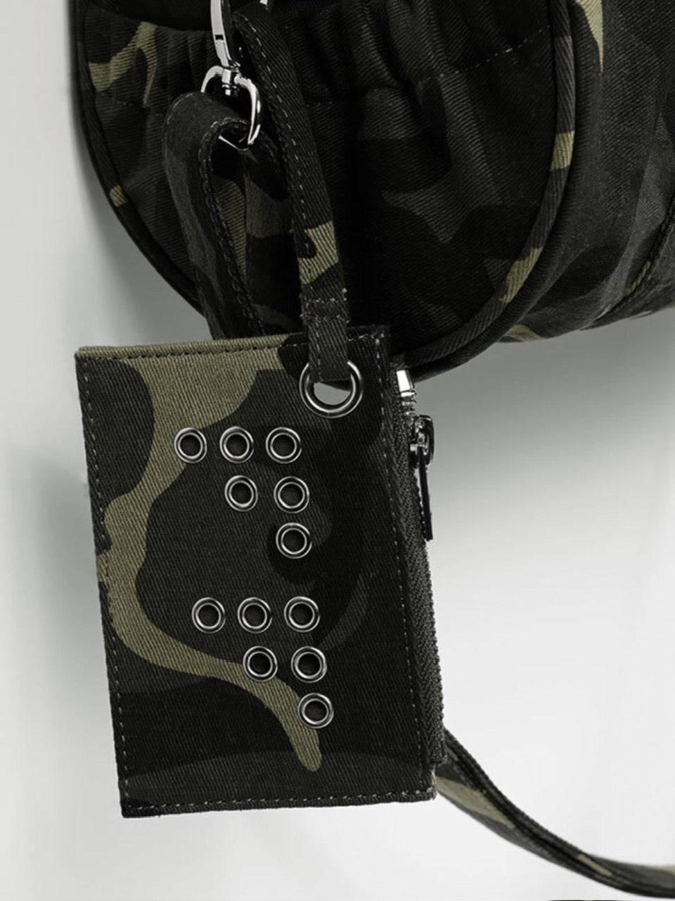 【FANCY CLUB】FFFF EYELET DUFFLE BAG / 【ファンシークラブ】ＦＦＦＦアイレットダッフルバッグ