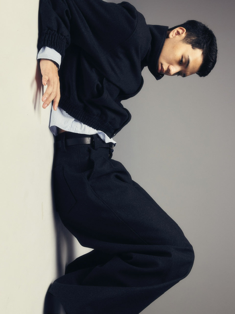 【CS】wool high neck jacket