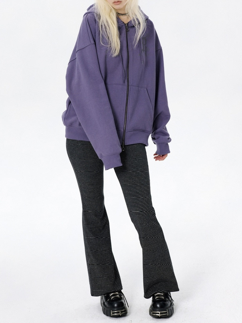 【runningHIGH】EAR ZIP UP HOODE / 【ランニングハイ】イヤージップアップパーカー