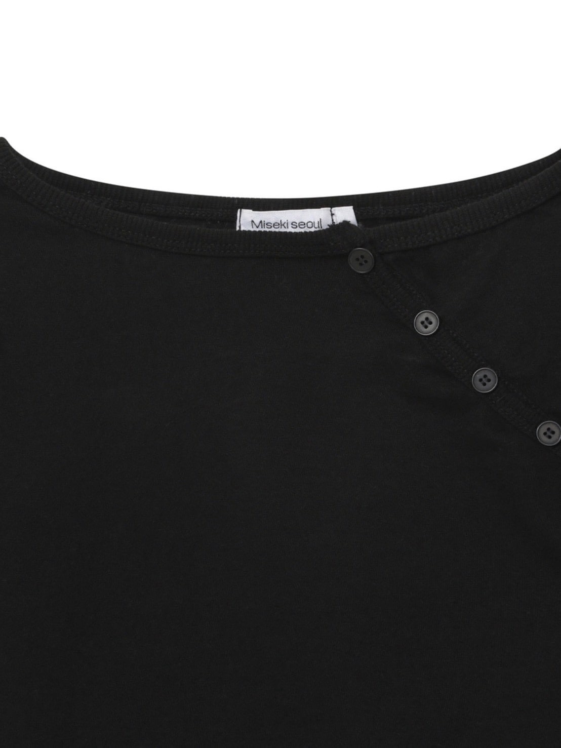 【Miseki seoul】Slash button long sleeves