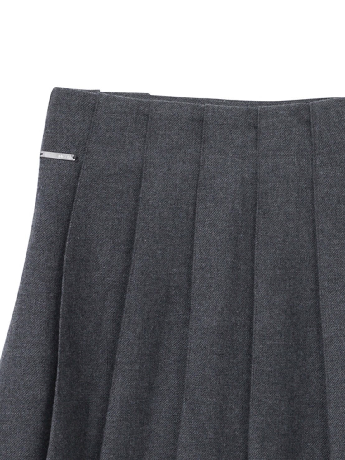 【Miseki seoul】Wabi origami pleats midi skirt