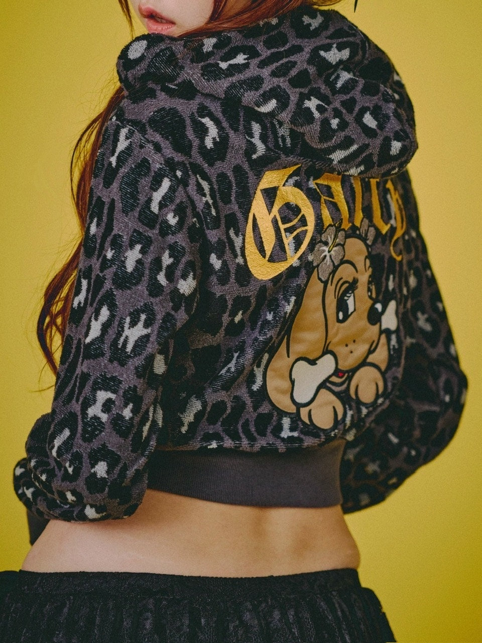 【GALFY】フユGAL 豹パーカー