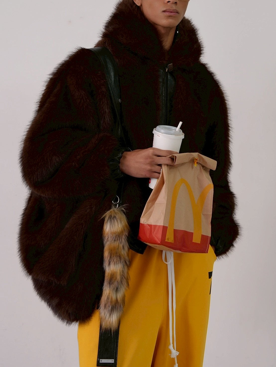 【ESC STUDIO】Fur tail multi chain