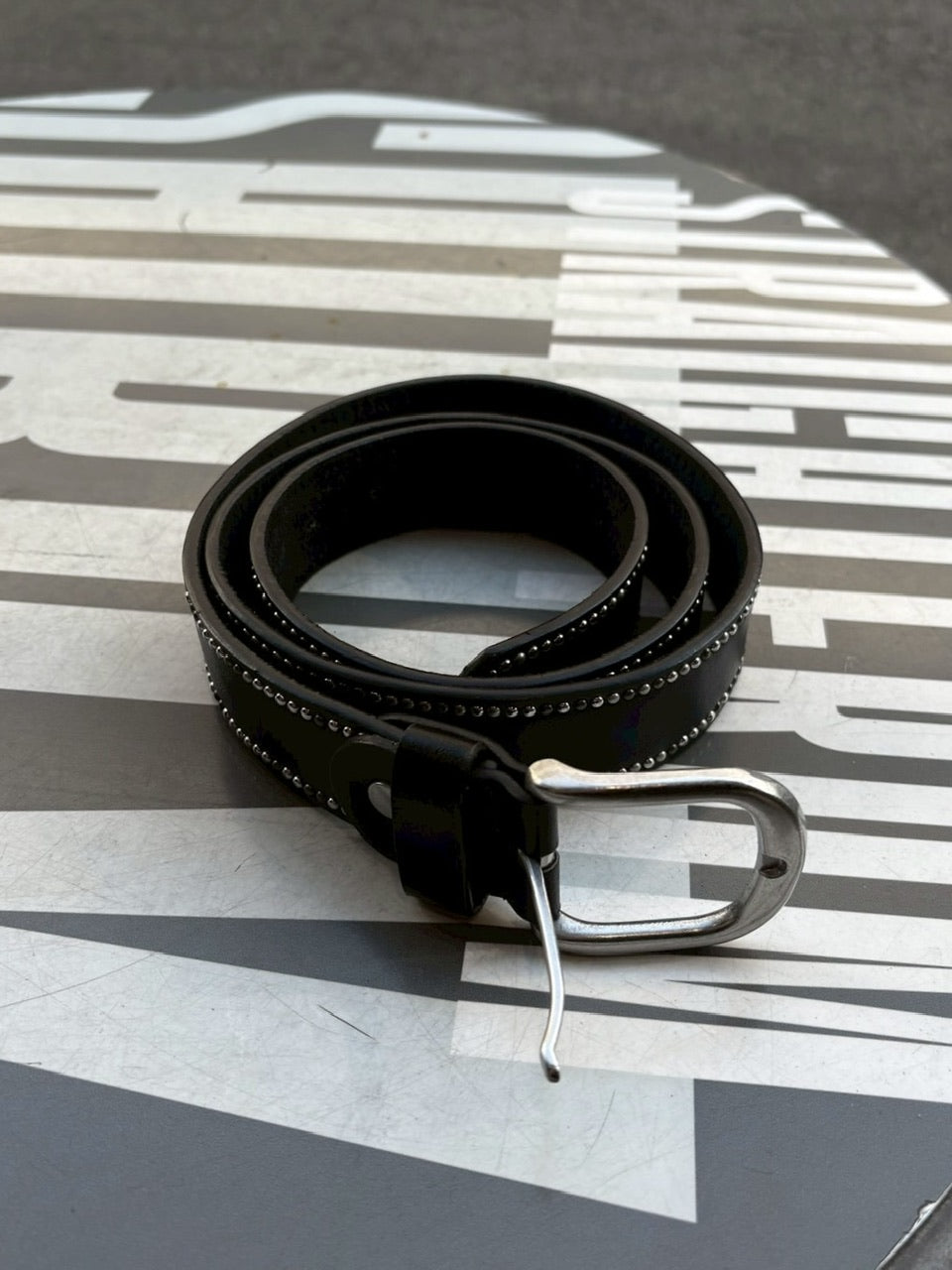 国際配送【youll】studs belt (2color)