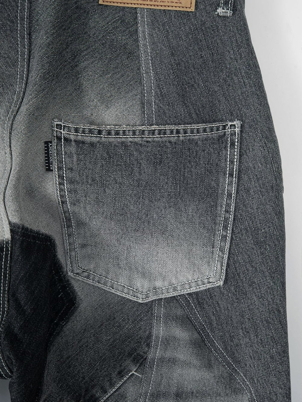 【SURGERY】surgery rebuild denim boot-cut pants / 【サージェリー】サージェリー リビルド デニム ブーツカット パンツ