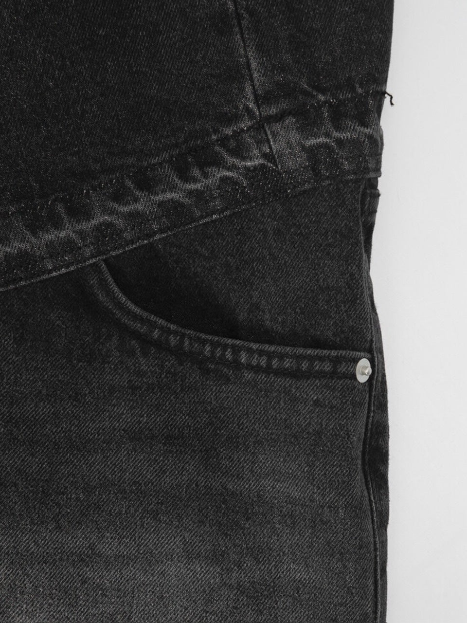 【SURGERY】surgery rebuild denim wide pants / 【サージェリー】サージェリー リビルド デニム ワイド パンツ