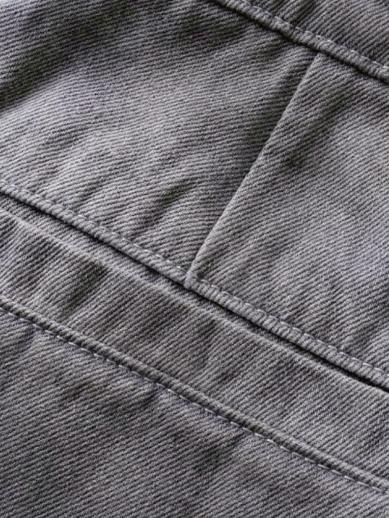 【The Boy Has No Patience】Adjustable Multi-Pocket Wiping Overalls / 【ザボーイハズノーペーシェンス】マルチポケットデニムパンツ