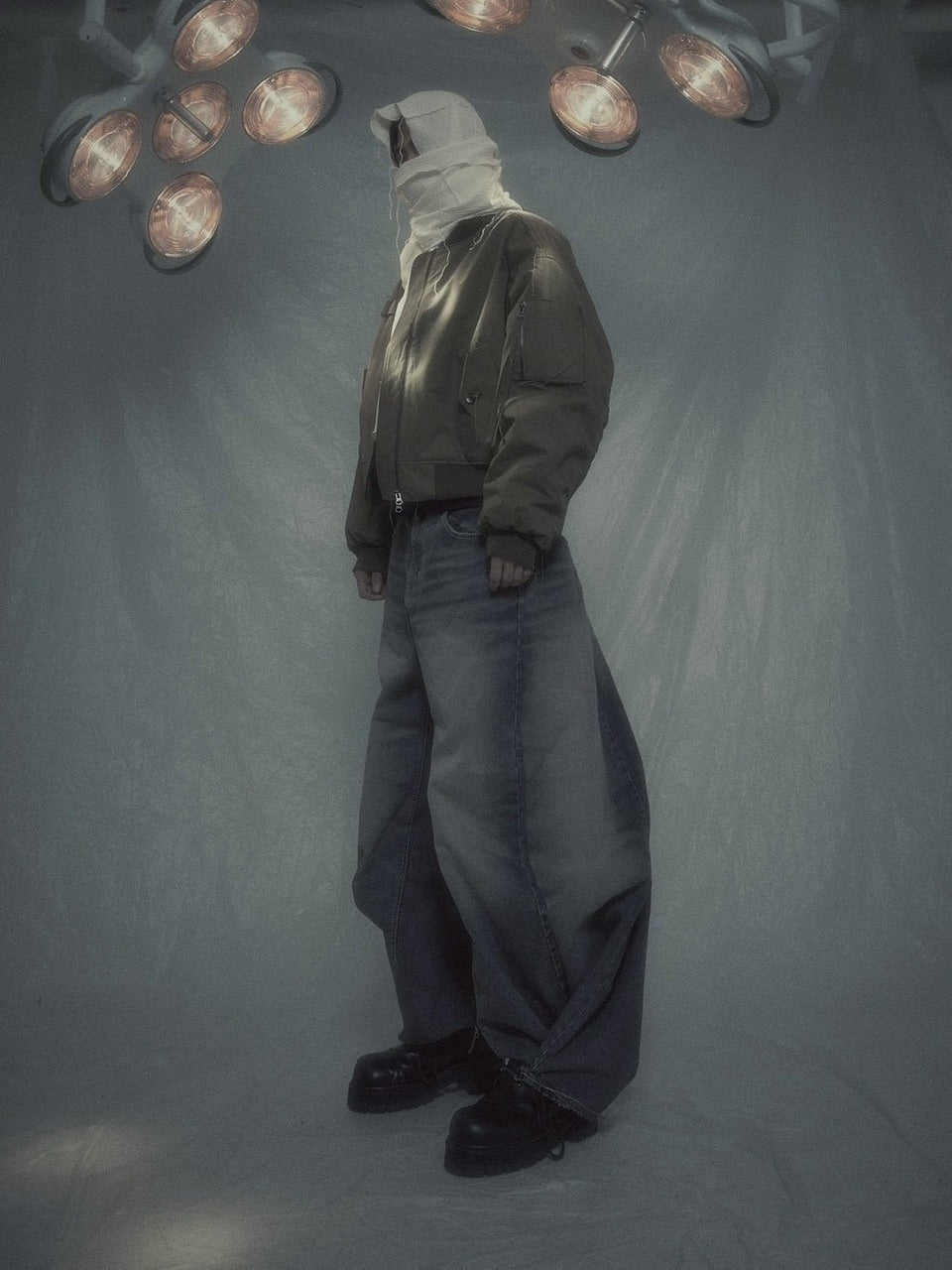 【SURGERY】surgery gauze scarf