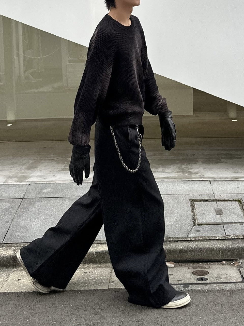 大阪店WEB限定受注制【Chikashitsu +】lambskin classic leather gloves / 【チカシツプラス】ラムスキンクラシックレザーグローブ (2type)