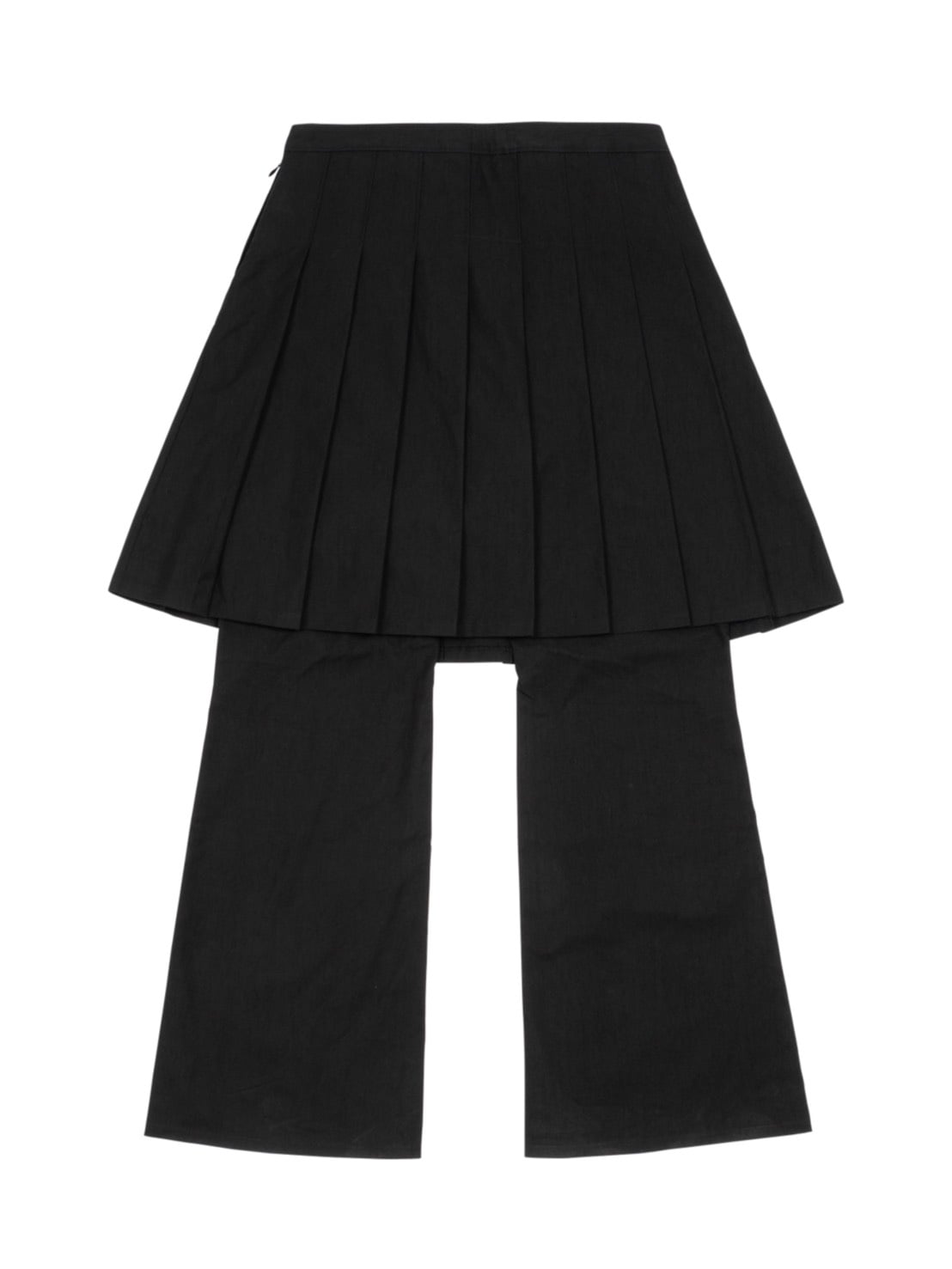 【THECOLDESTMOMENT】TCM skirt layered pants