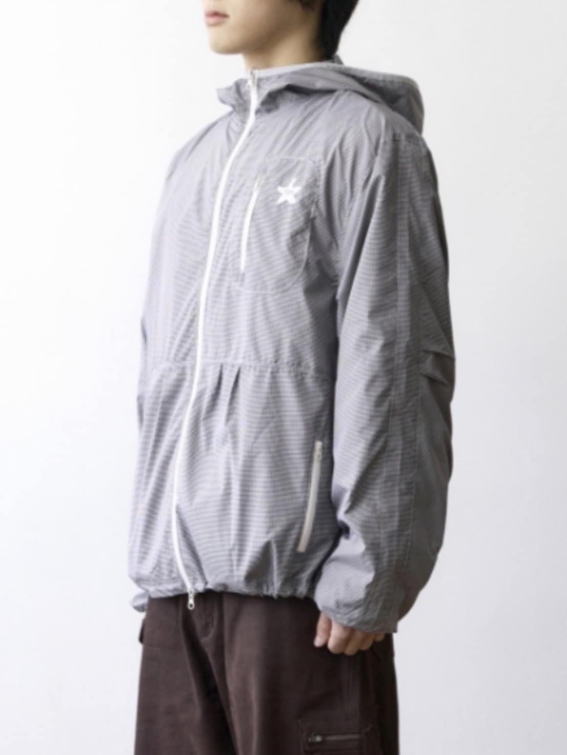 【THECOLDESTMOMENT】TCM starfish mini check windstopper