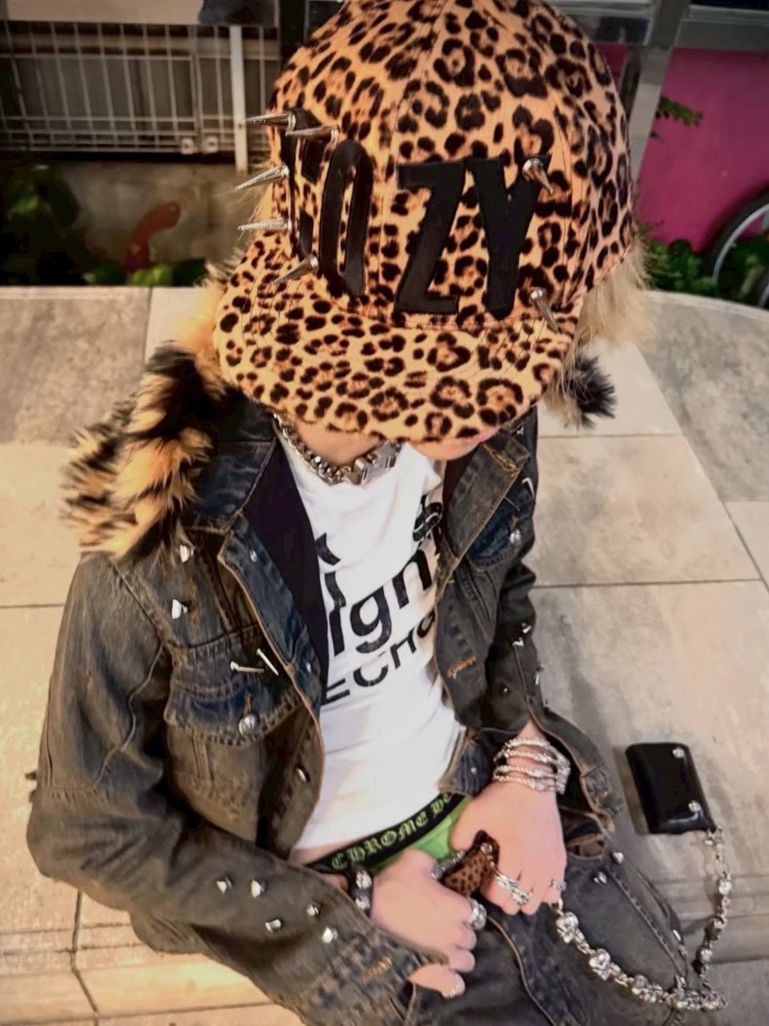 【Cozy world Wide】COZY SPIKED LOGO CAP / 【コージーワールドワイド】COZYロゴキャップ