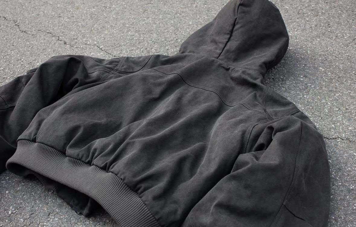 【roaringrad】WASHED HOOD BOMBER