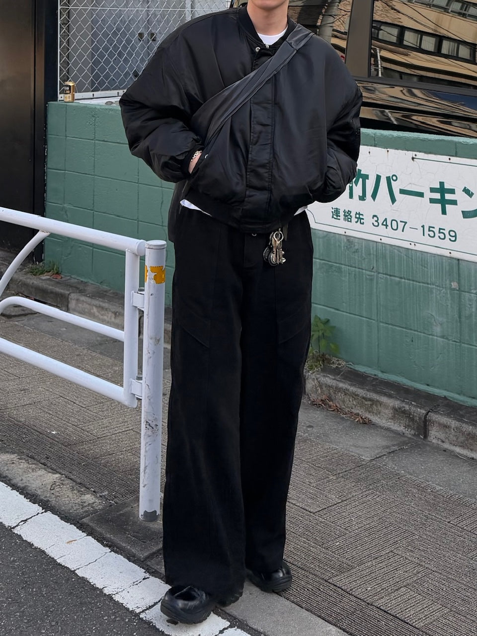 東京店WEB限定受注制【Chikashitsu +】cropped ma-1 jacket / 【チカシツプラス】クロップドエムエーワンジャケット (2color)