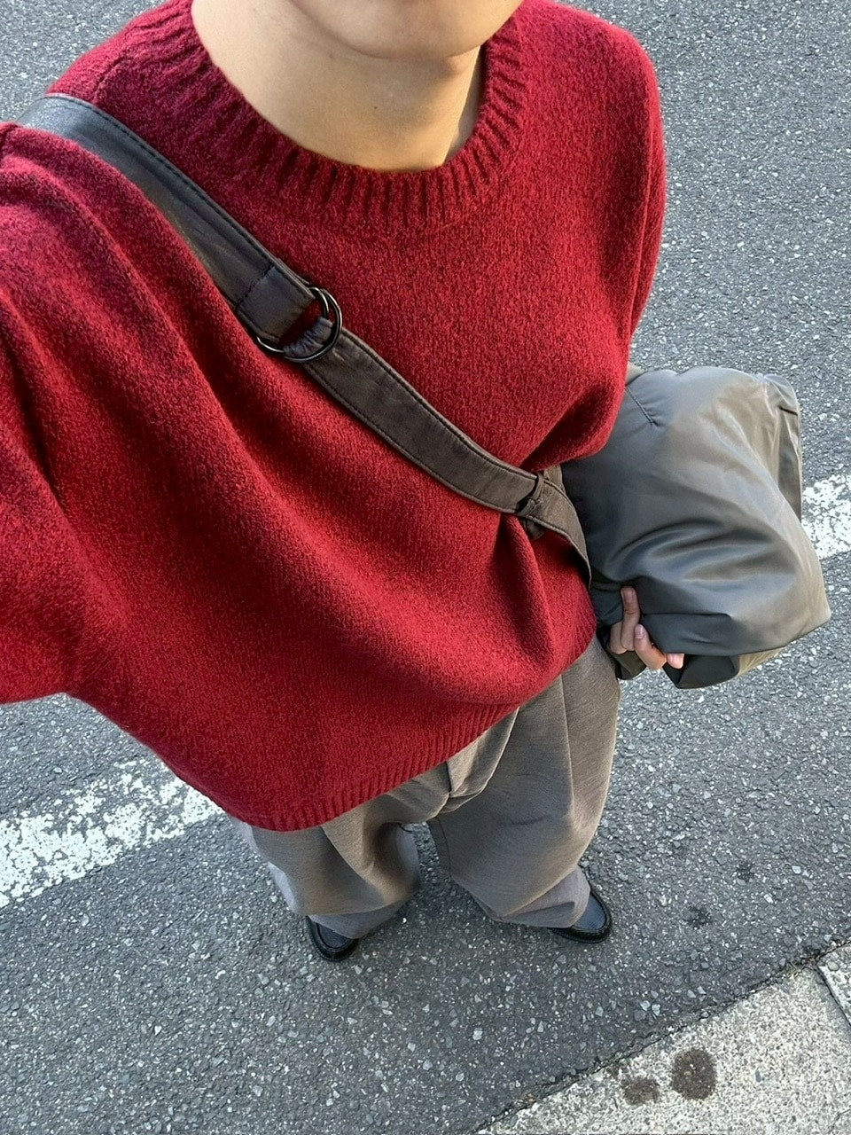 東京店WEB限定受注制【Chikashitsu +】soft touch crew neck knit / 【チカシツプラス】ソフトタッチクルーネックニット (6color)