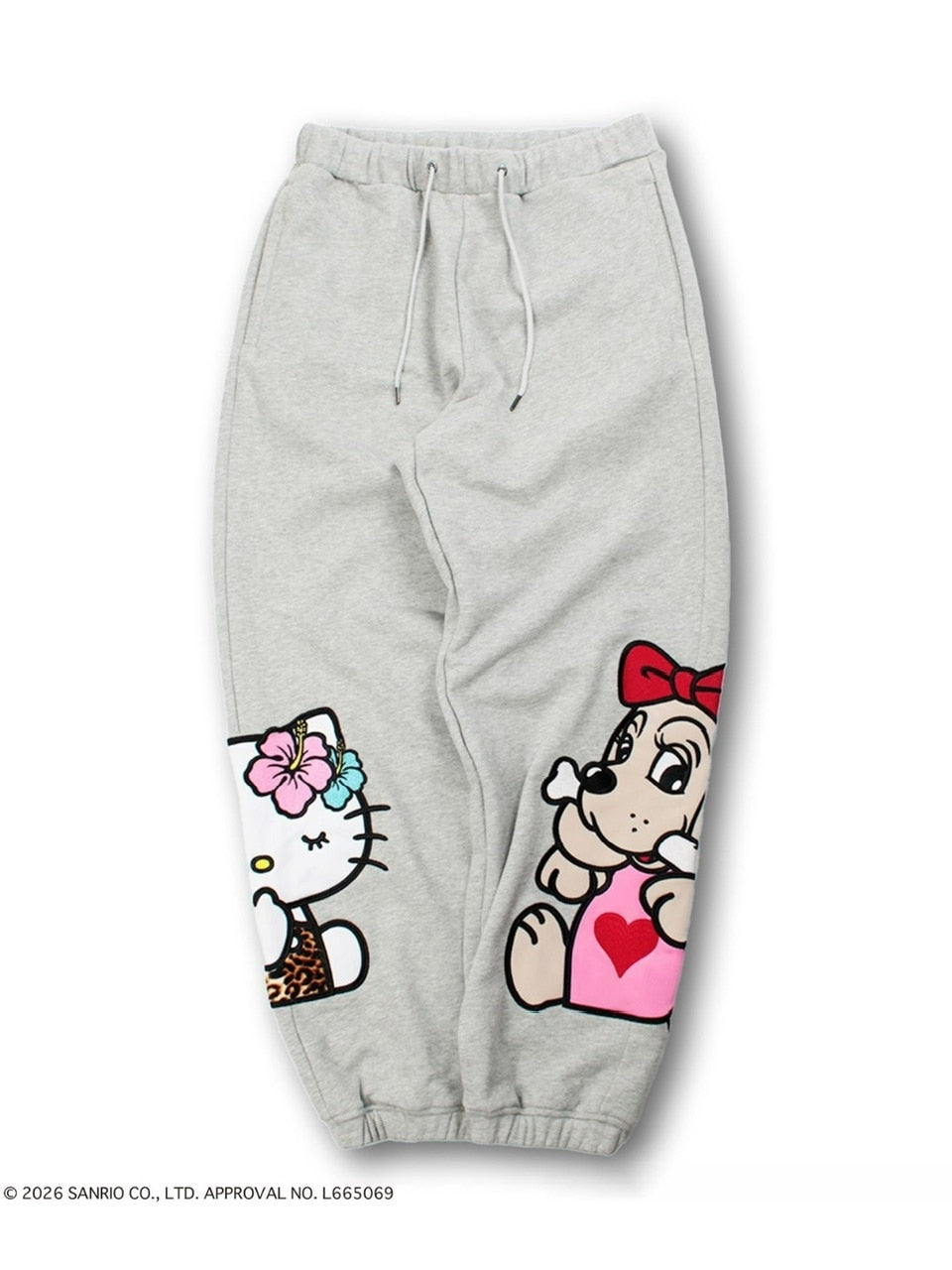 【GALFY×KITTY】仲子スウェパン / 【ガルフィー×キティー】キティスウェットパンツ