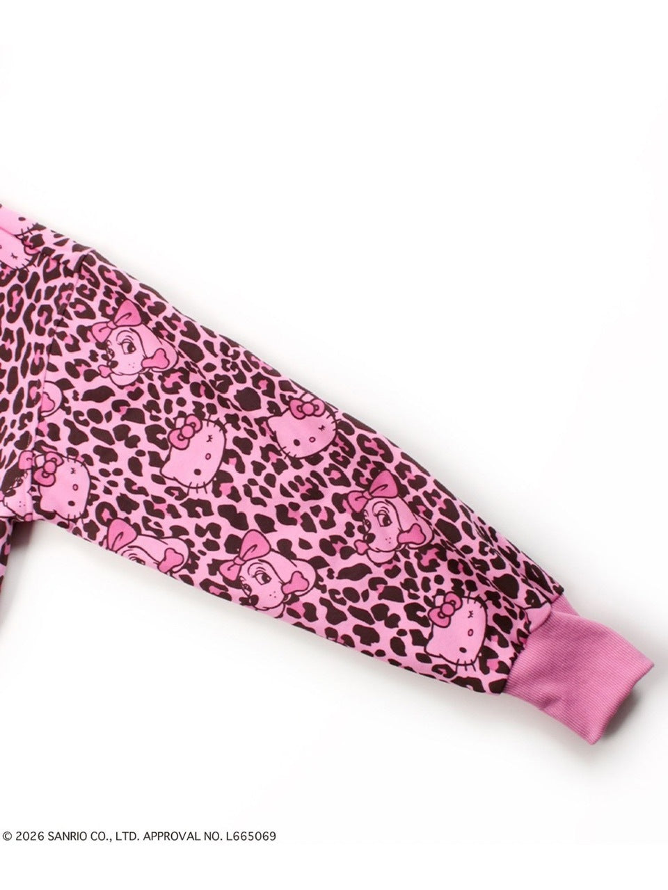 【GALFY×KITTY】鬼ギャルパーカー / 【ガルフィー×キティー】総柄猫耳ファー付きジップアップパーカー