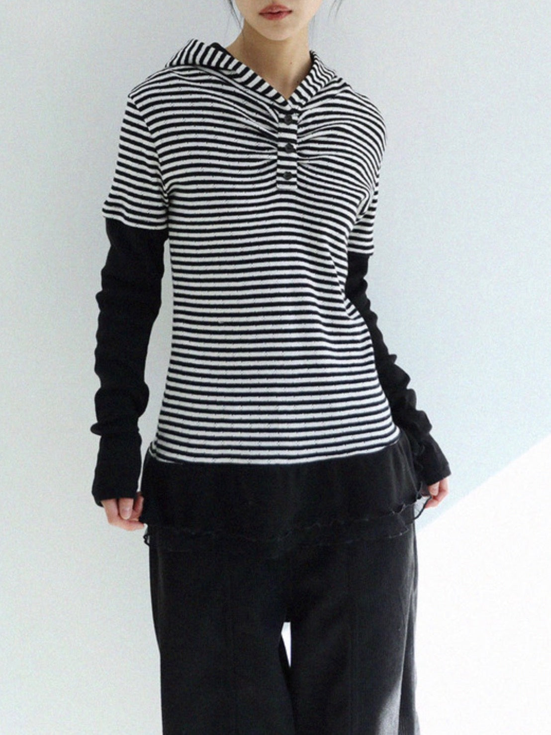 12/21 20:00 発売【Uglyshadow】LACE CORDUROY PANTS