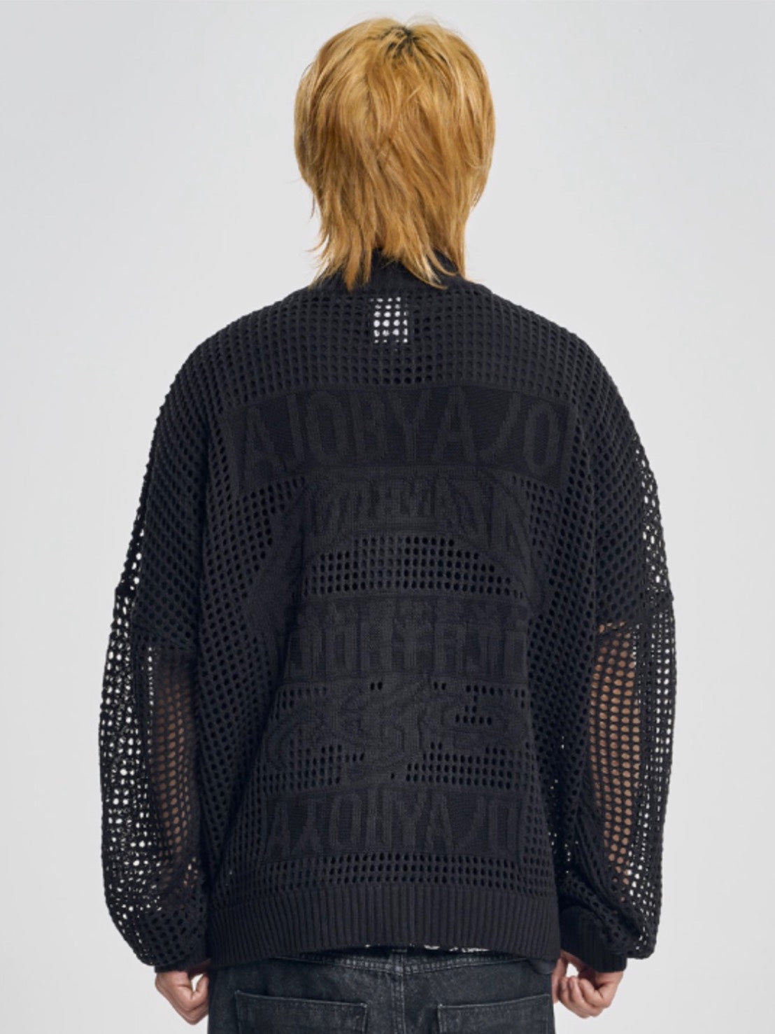 着画、物撮りまだ【AJOBYAJO】Total Logo Drop Needle Zip-Up