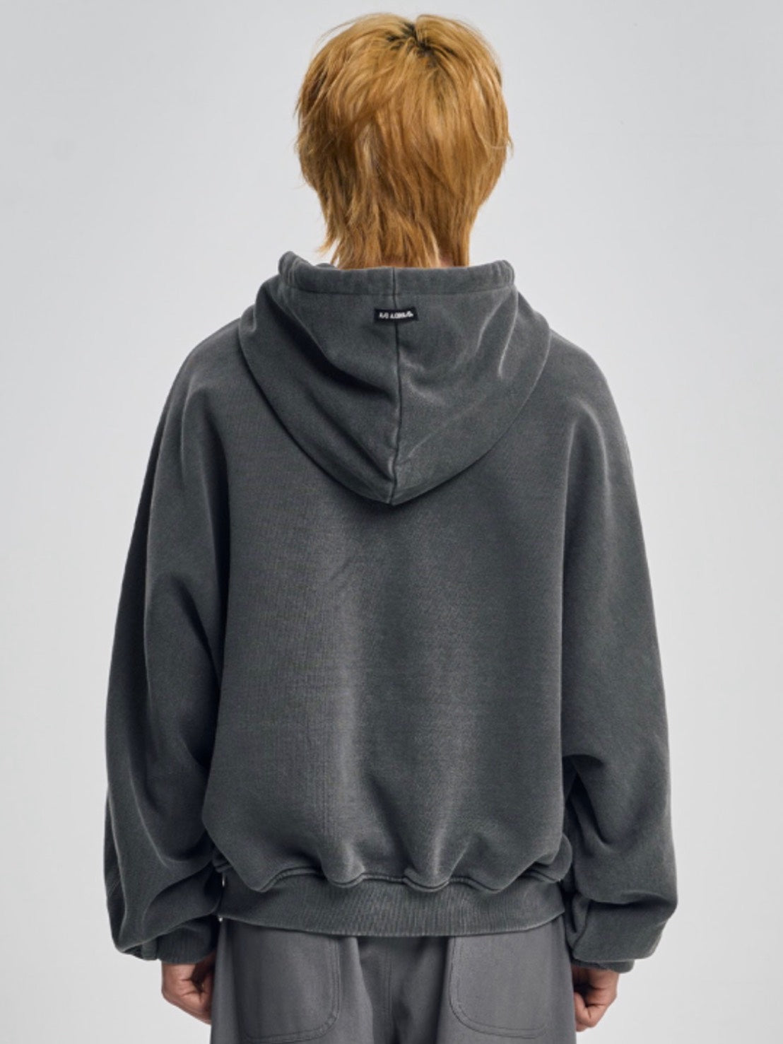 着画、物撮りまだ【AJOBYAJO】Laced Multi-Drawstring Zip-Up Hoodie