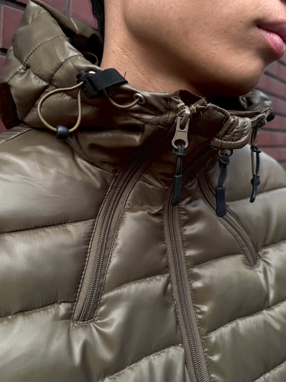 受注制【Chikashitsu +】5 zip puffer jacket / 【チカシツプラス】ファイブジップパファージャケット (4color)