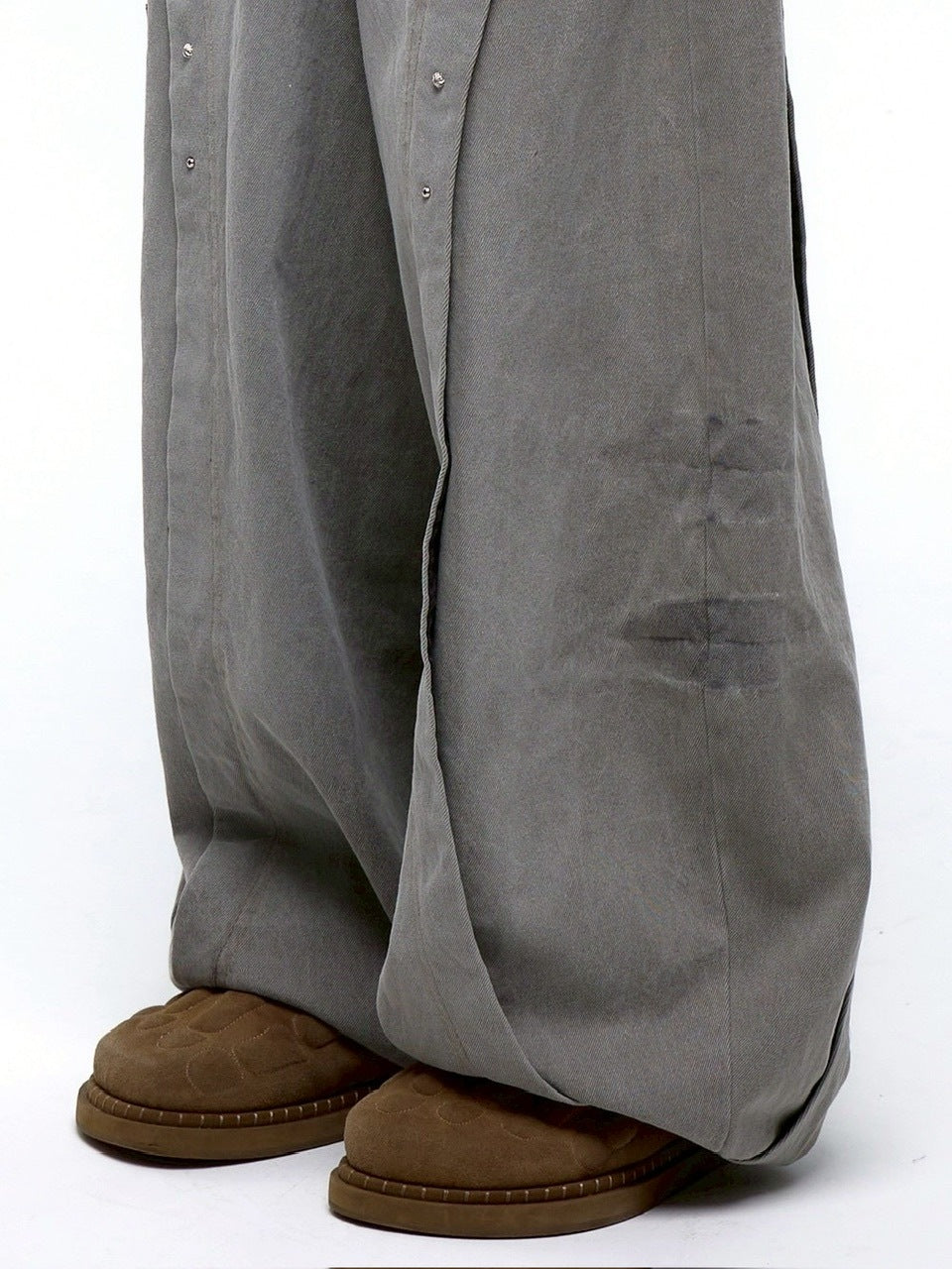 【RSSC】CURVED INCISION BALLOON DENIM PANTS