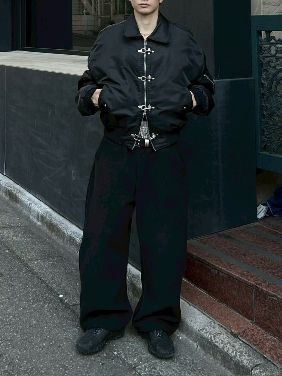 大阪店WEB限定受注制【Chikashitsu +】fireman MA-1 jacket / 【チカシツプラス】ファイアーマンMA-1ジャケット