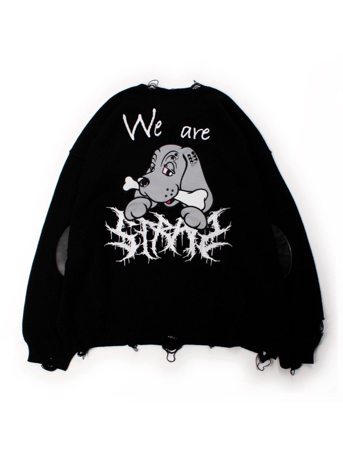 【GALFY】バチバチピアスニット / 【ガルフィー】バチバチピアスニット