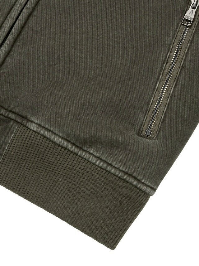 【AAKAM】Fur Camo Contrast Jacket