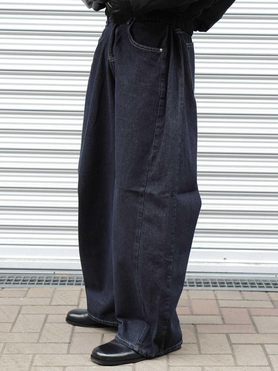 東京店WEB限定受注制【Chikashitsu +】balloon wide denim pants