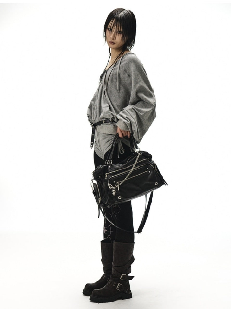 【BLACK PURPLE】Bread Bag